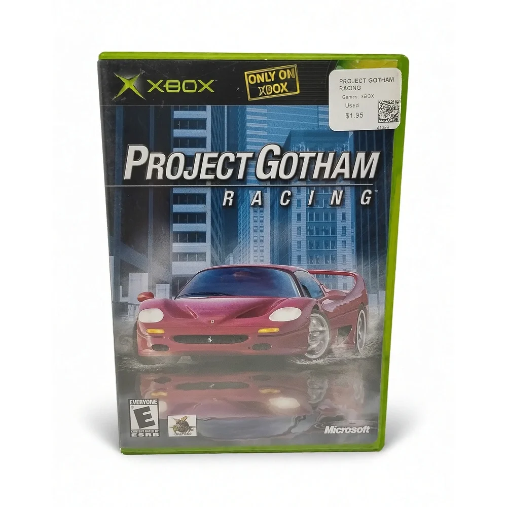 Project Gotham Racing Xbox Original Console Game CIB Driving Simulation Racer
